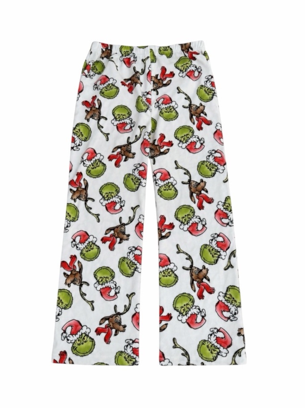 Kids Christmas Grinch Pajama Bottoms size youth 8